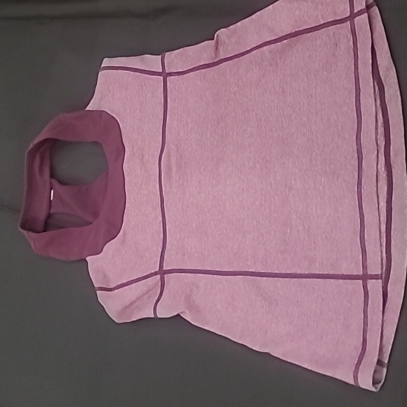 Lululemon Scoop Neck Tank, Sz 8, Heathered Plum. EUC - Picture 3 of 10